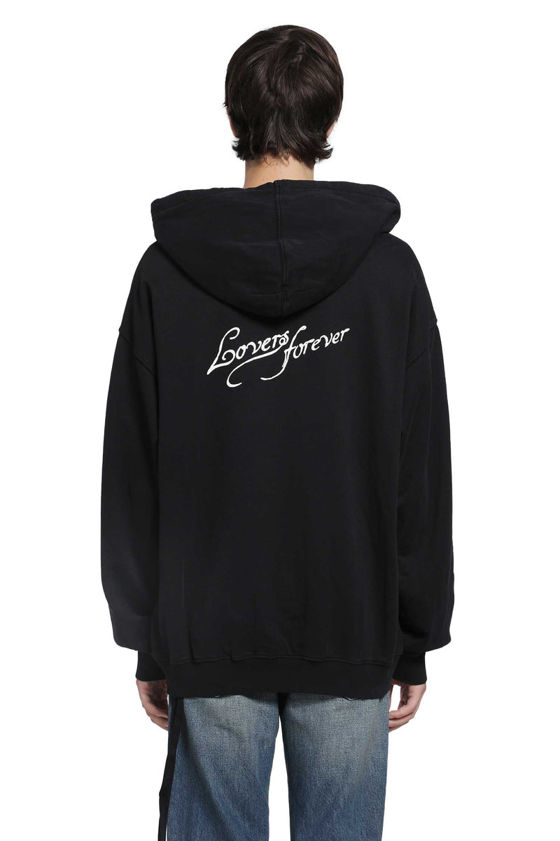 ANN DEMEULEMEESTER ''Lovers Forever'' Bardi Comfort Hoodie man