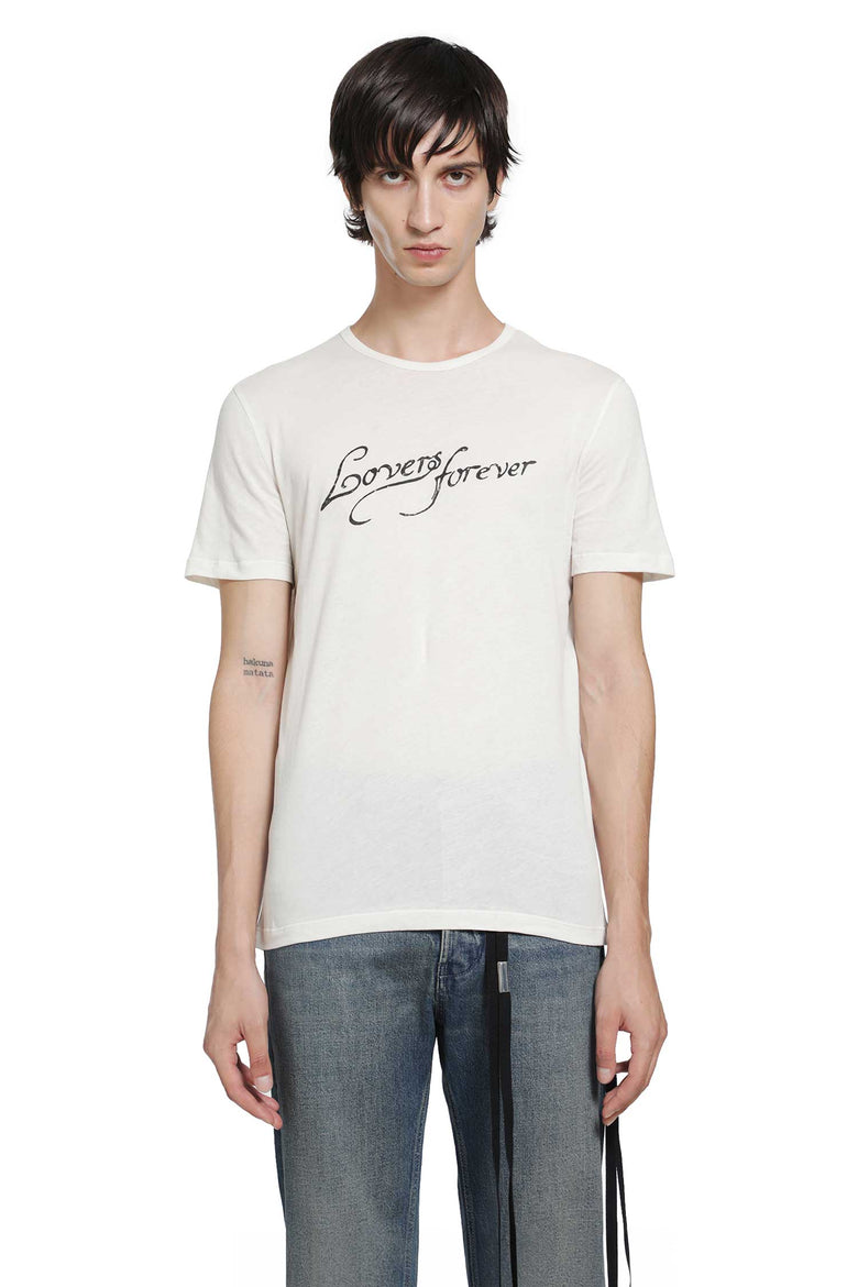 
              ANN DEMEULEMEESTER Baptist ''Lovers Forever'' Standard T-Shirt man
            