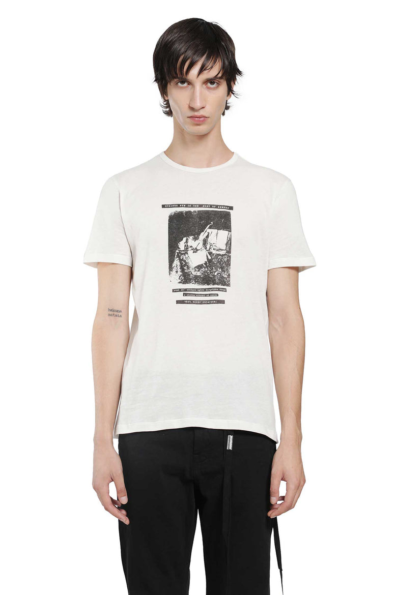 
              ANN DEMEULEMEESTER Baptist ''Dust of Memory'' Standard T-Shirt man
            