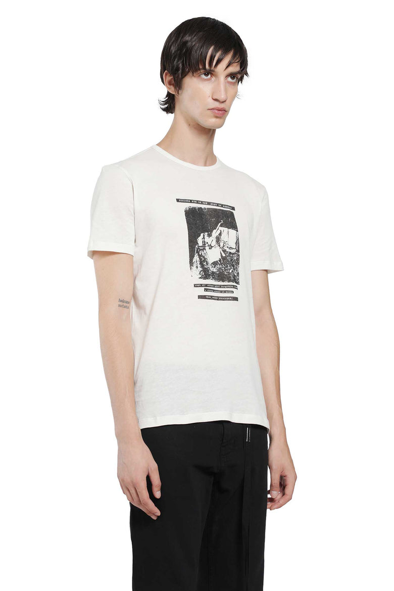 
              ANN DEMEULEMEESTER Baptist ''Dust of Memory'' Standard T-Shirt man
            