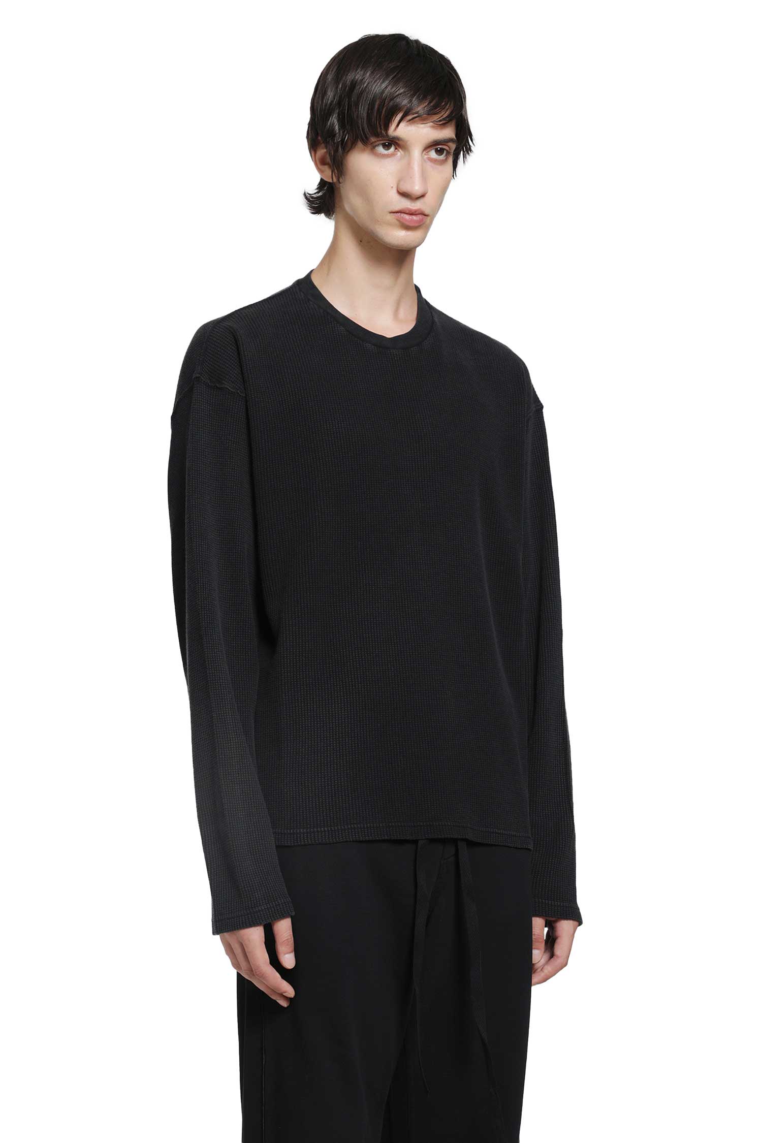 ANN DEMEULEMEESTER Emil ''The Velvet Evening'' Long Sleeve T-Shirt man