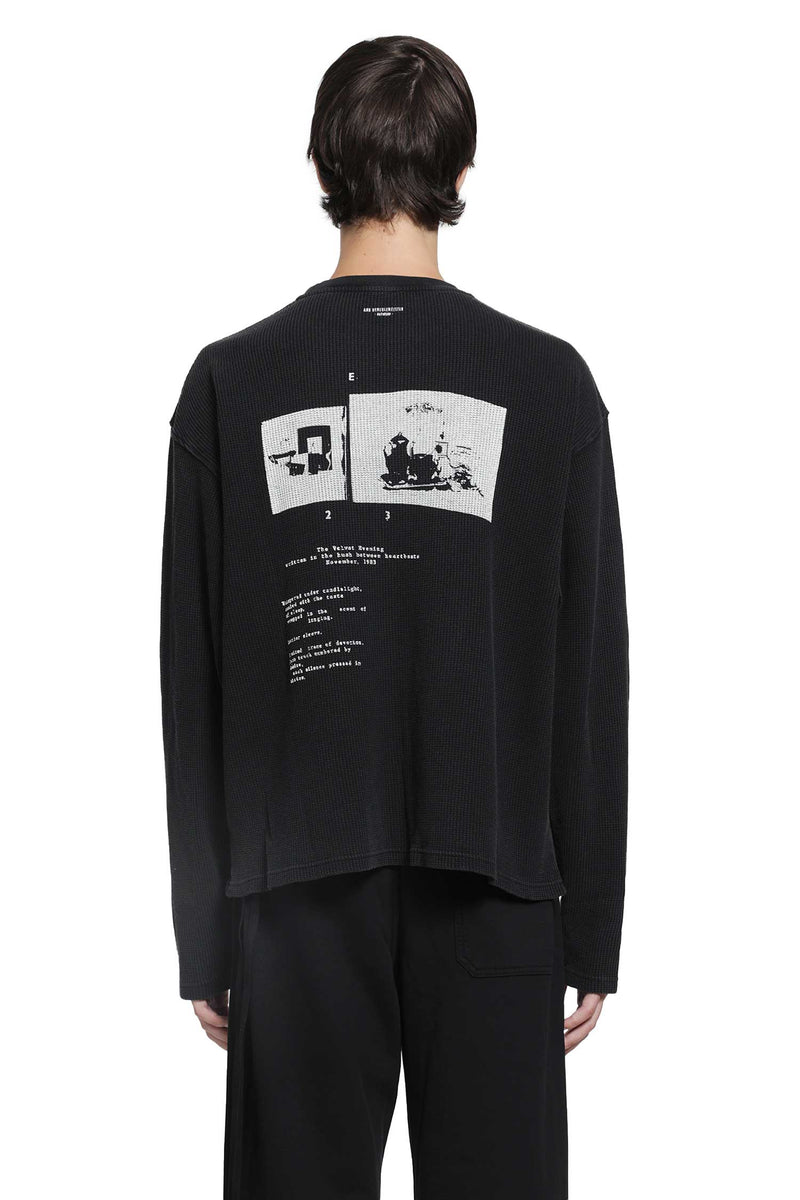 ANN DEMEULEMEESTER Emil ''The Velvet Evening'' Long Sleeve T-Shirt man