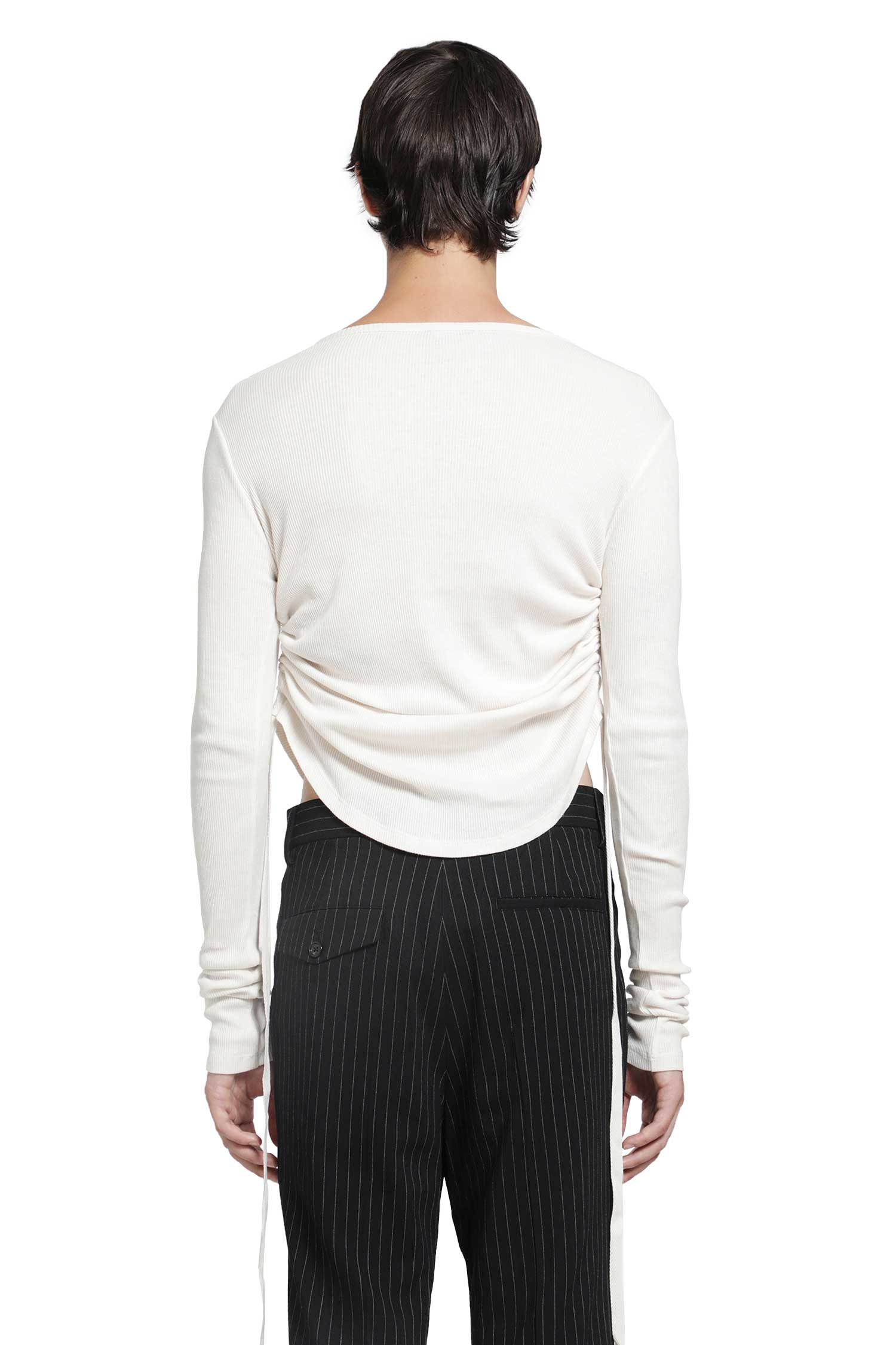 Hamar Wrinkled Serafino Top