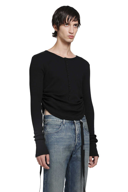 Hamar Wrinkled Serafino Top