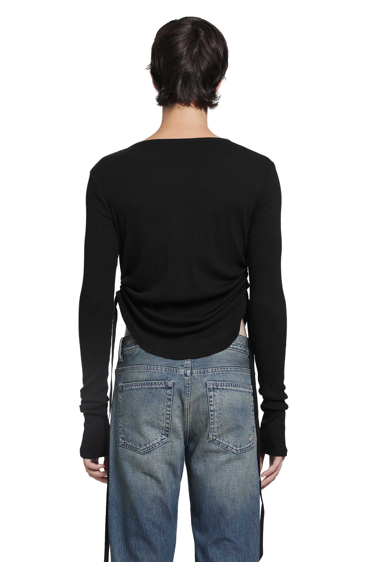 Hamar Wrinkled Serafino Top
