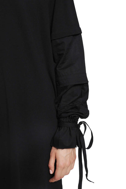 Lucina T-Shirt Dress with Light Cotton Sleeves