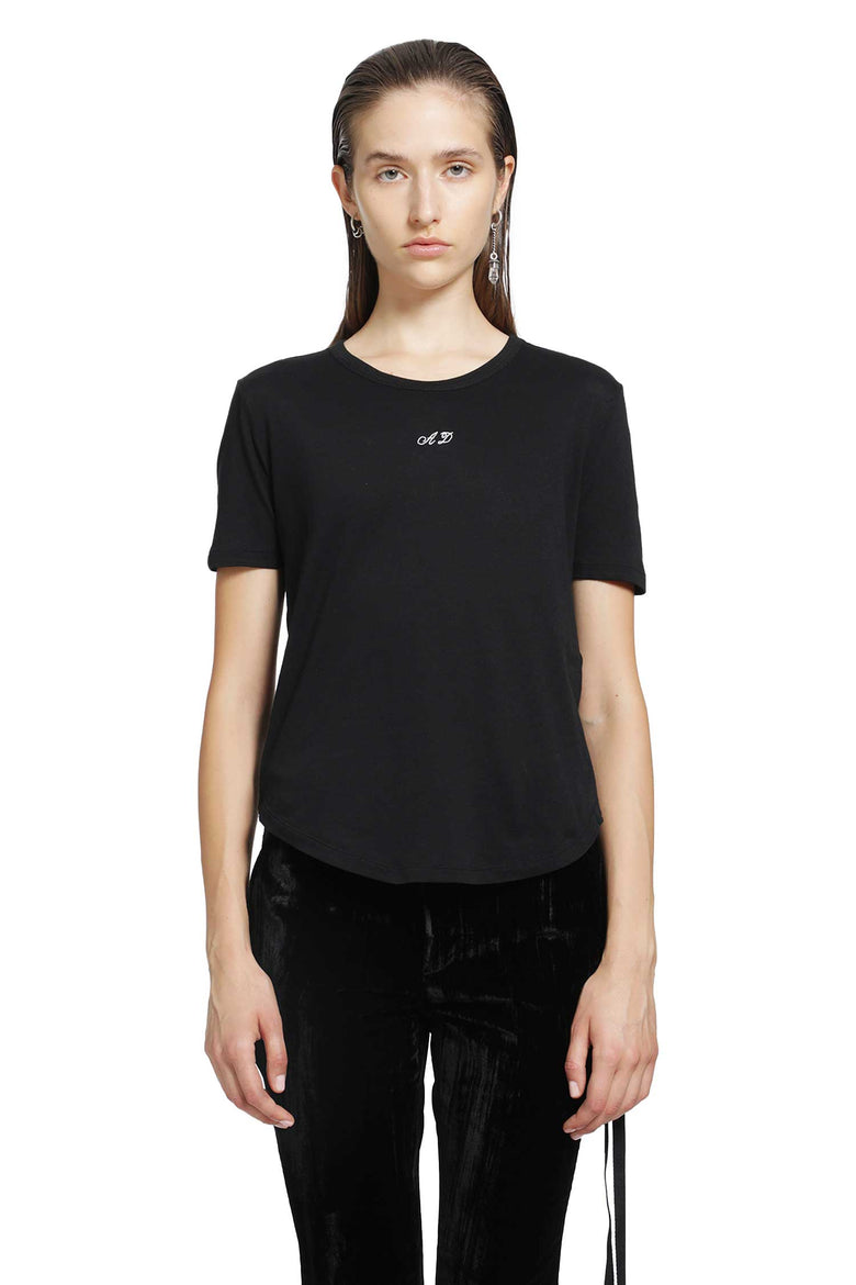 ANN DEMEULEMEESTER Floor Micro T-Shirt woman