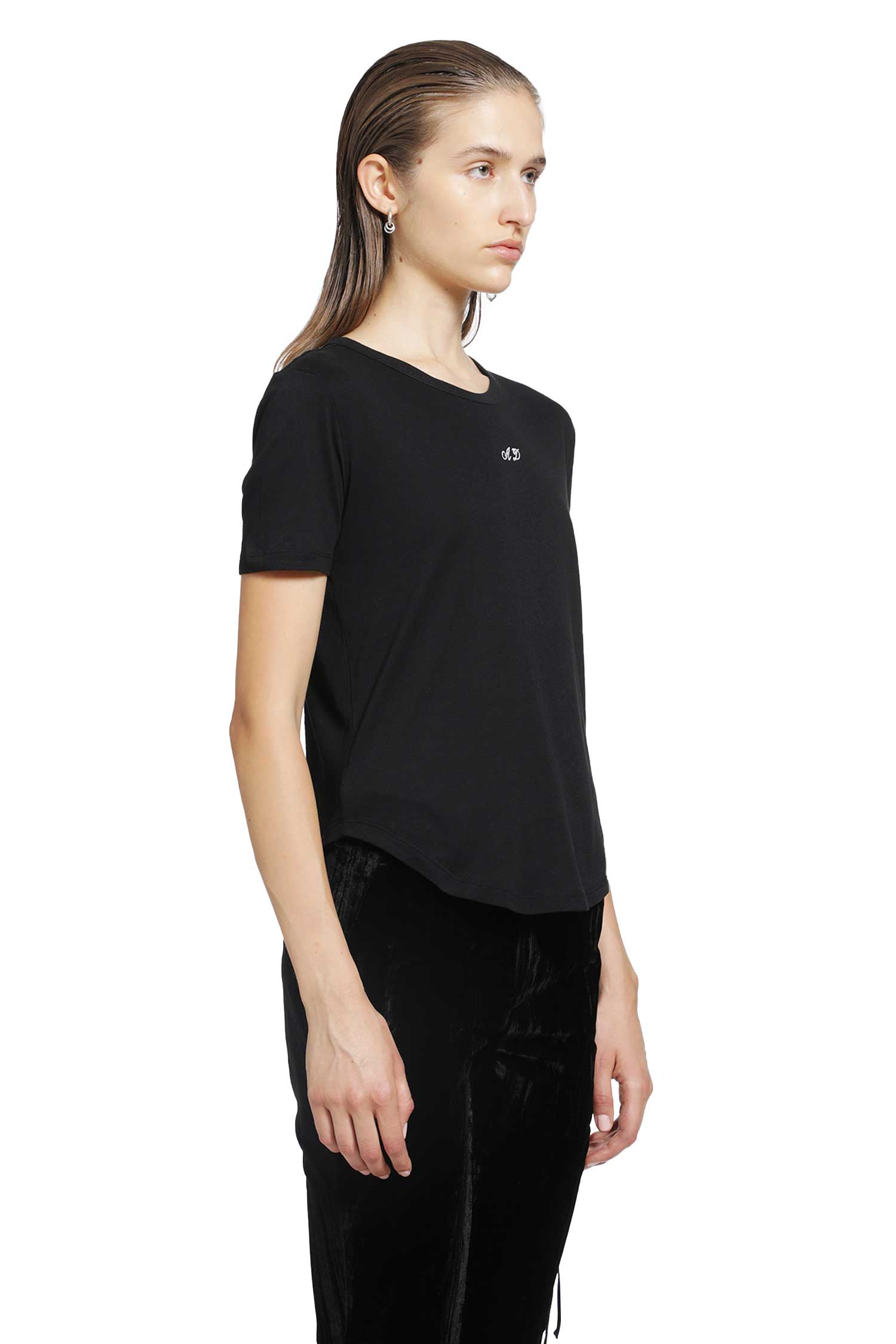 ANN DEMEULEMEESTER Floor Micro T-Shirt woman