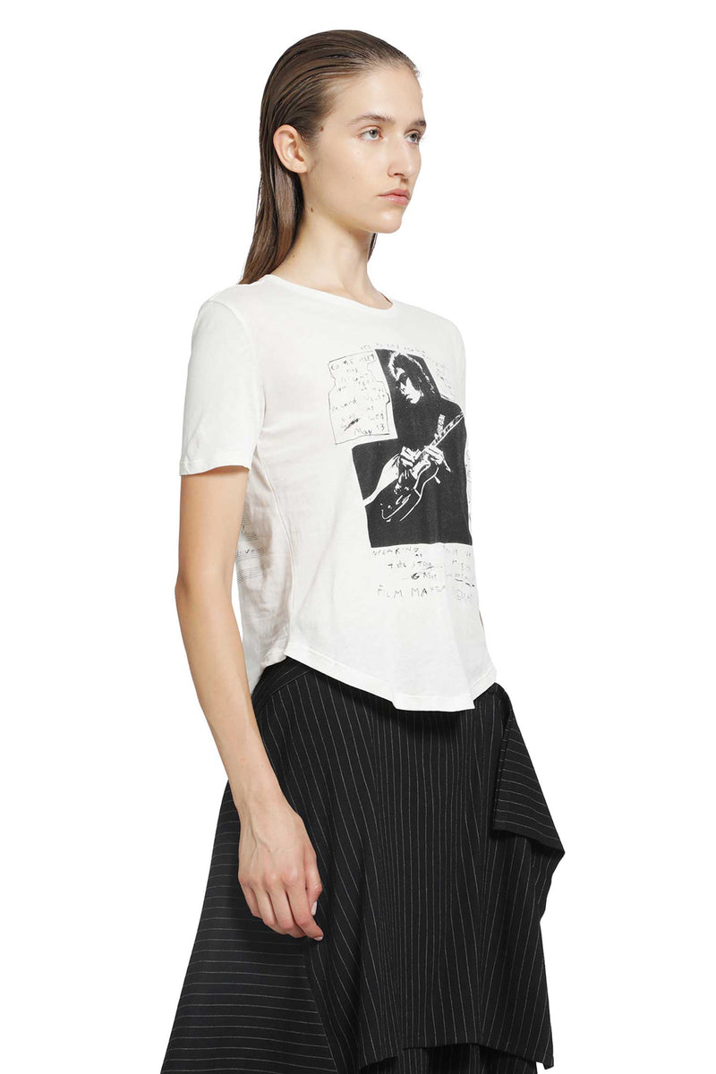 ANN DEMEULEMEESTER Floor Micro T-Shirt woman