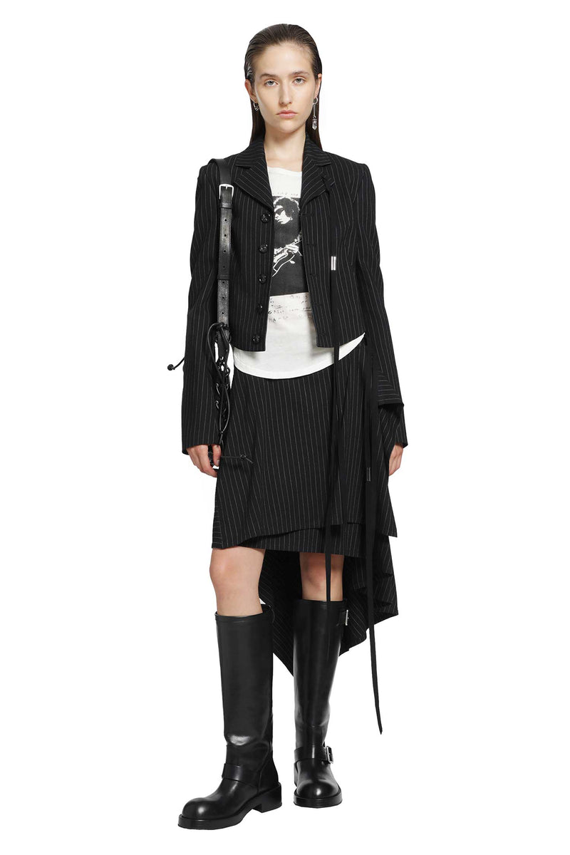 ANN DEMEULEMEESTER Floor Micro T-Shirt woman