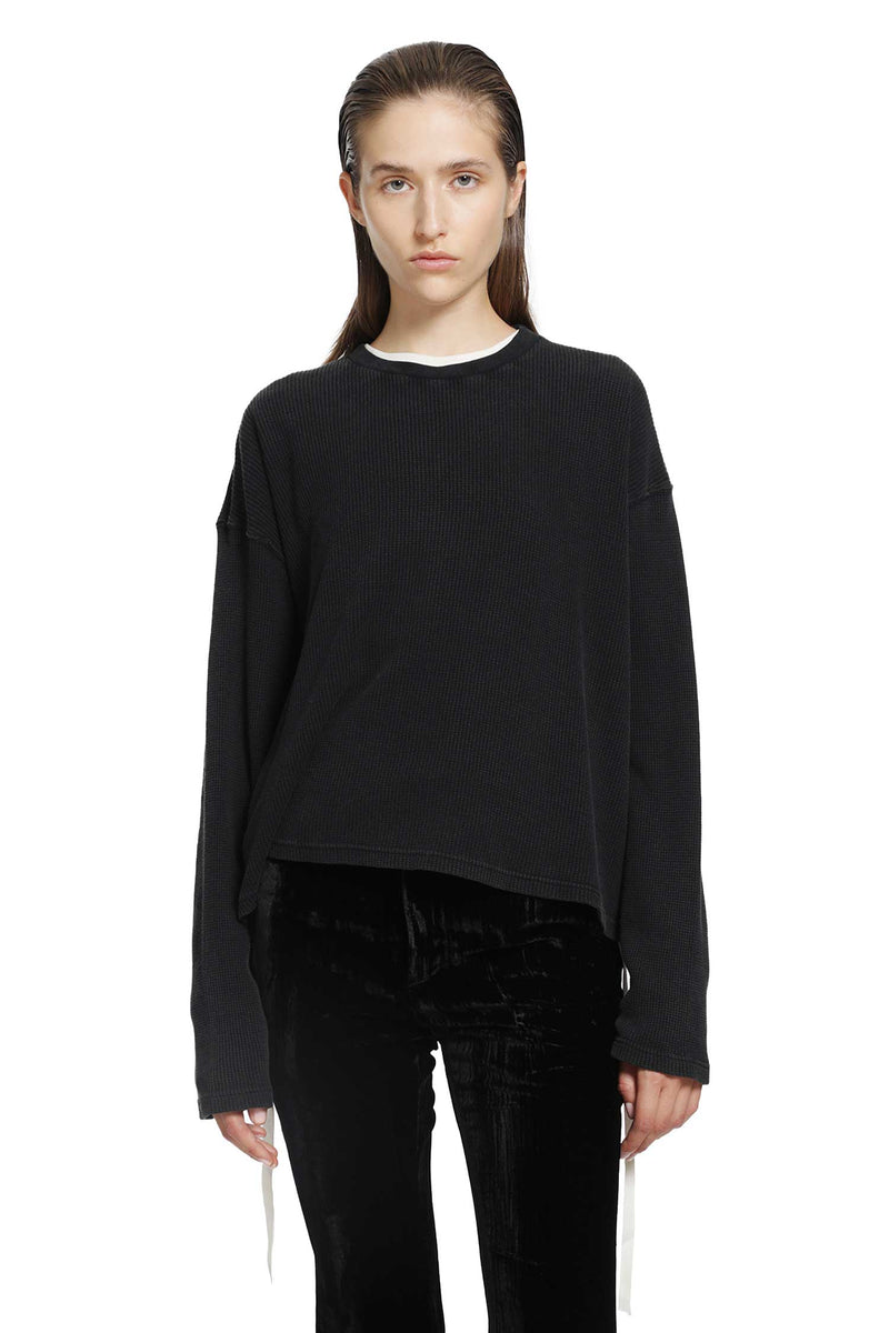 ANN DEMEULEMEESTER Nikita Printed Long Sleeve T-shirt woman