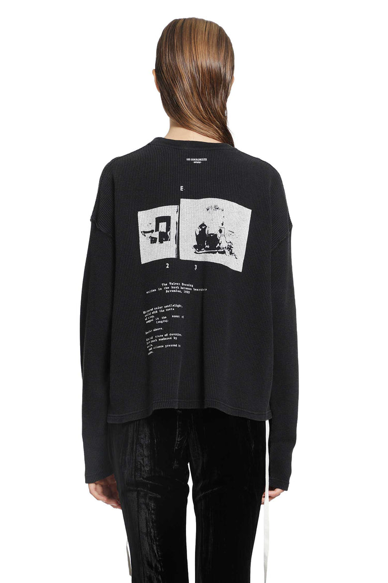 ANN DEMEULEMEESTER Nikita Printed Long Sleeve T-shirt woman