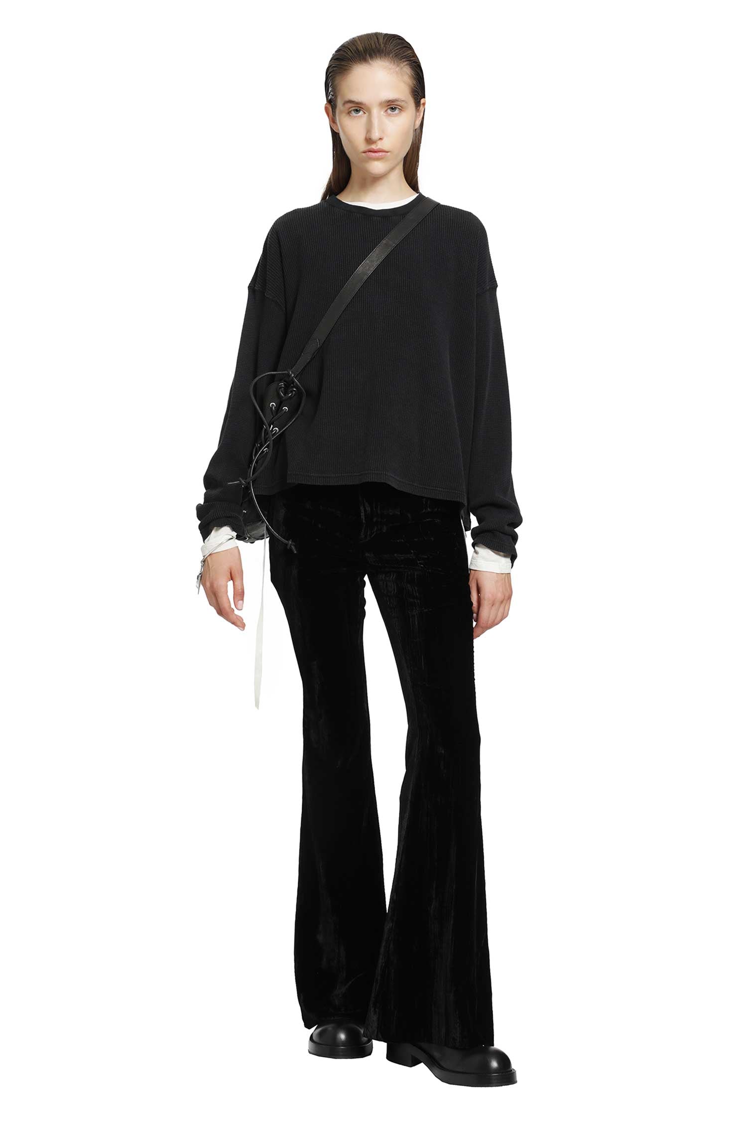 ANN DEMEULEMEESTER Nikita Printed Long Sleeve T-shirt woman