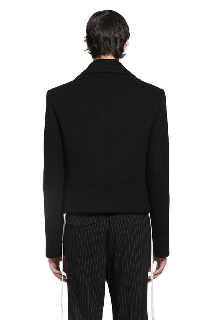Dalmar Double-Breasted Short Caban