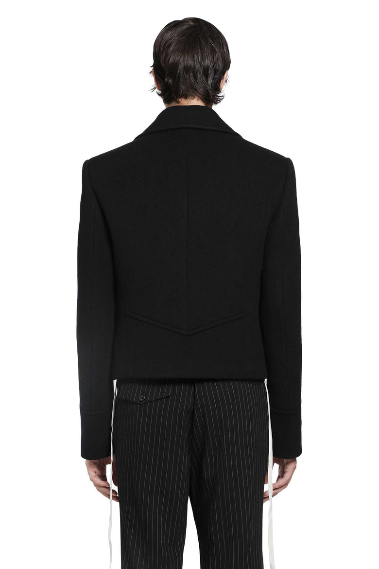 ANN DEMEULEMEESTER Dalmar Double-Breasted Short Caban man