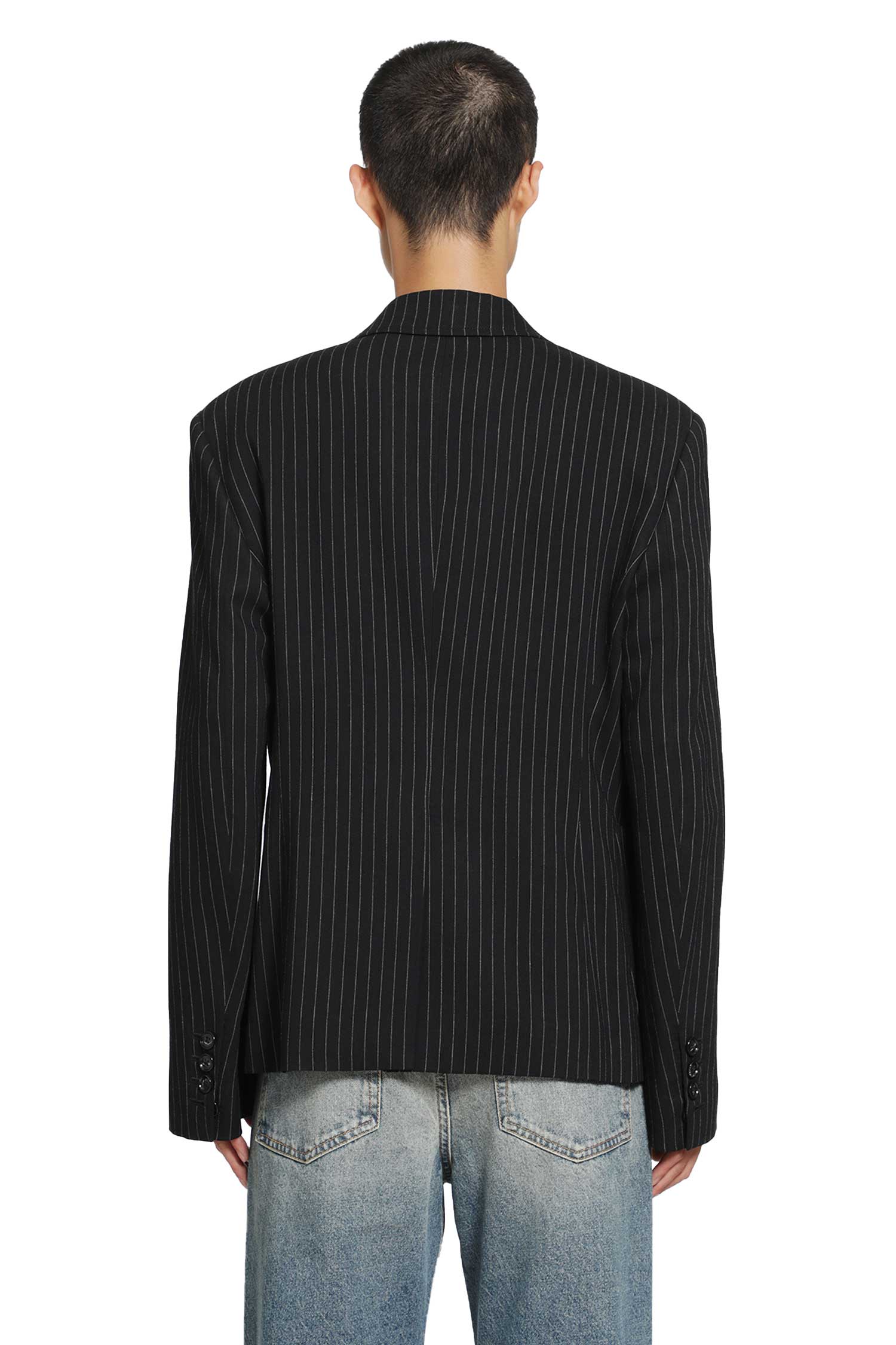 ANN DEMEULEMEESTER Rami Deconstructed Blazer man