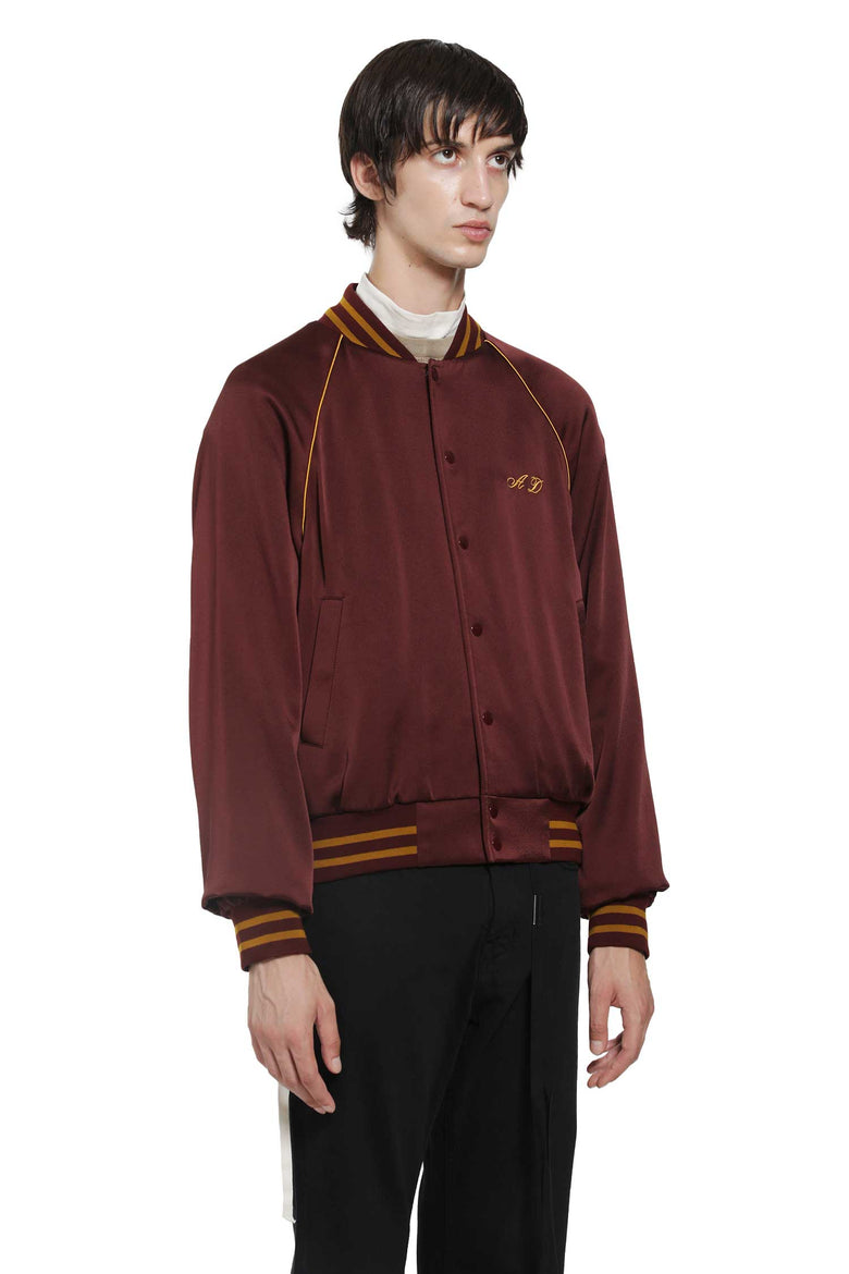 
              ANN DEMEULEMEESTER ''Lovers Forever'' Bomber in Cady Satin man
            
