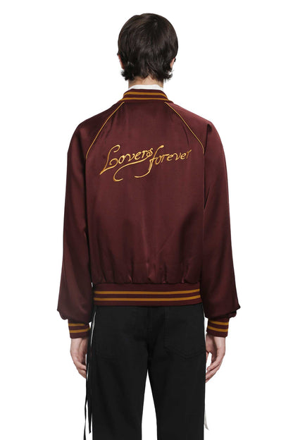 ''Lovers Forever'' Bomber in Cady Satin