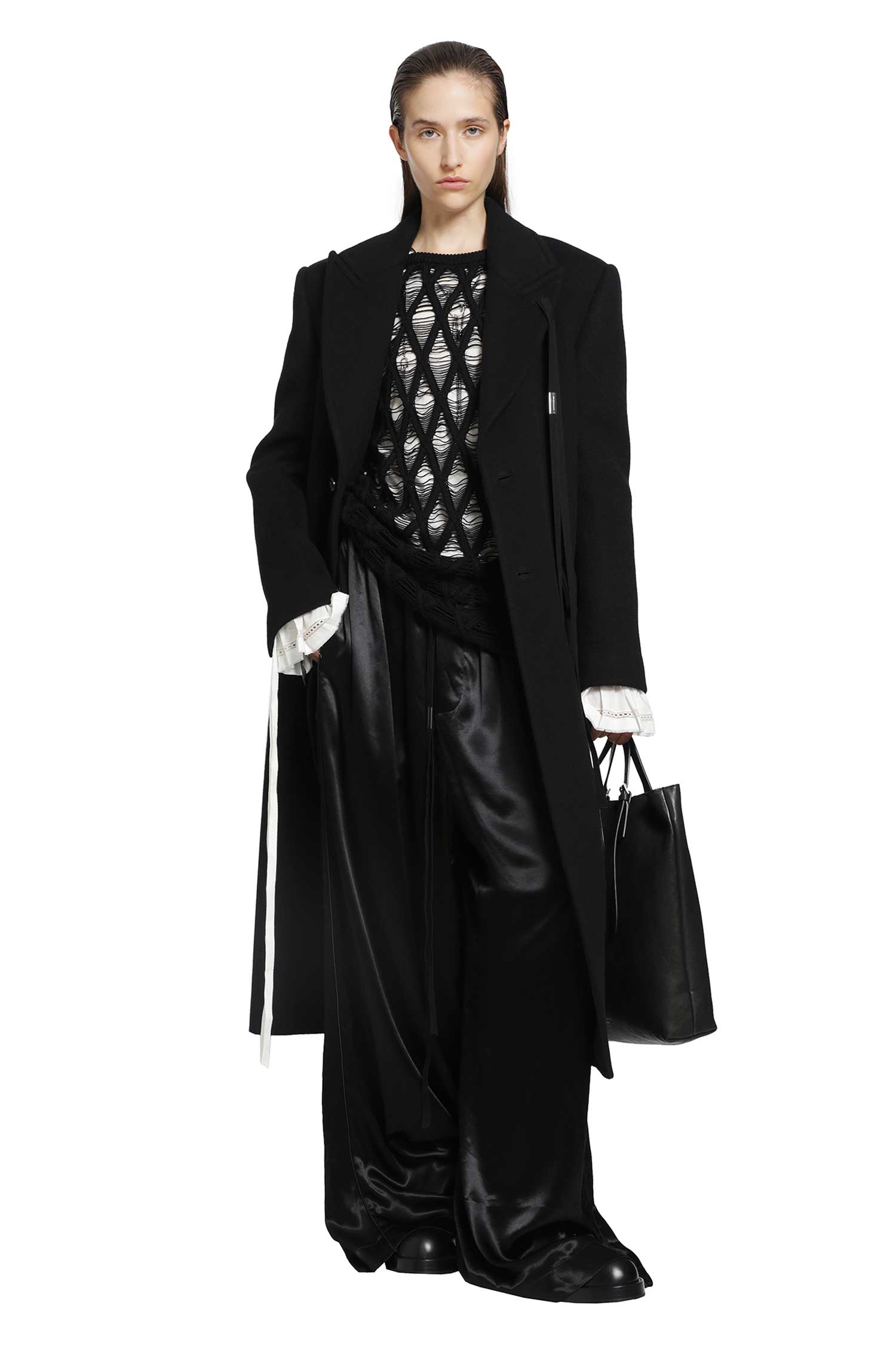 Aldina Beaver Wool Coat
