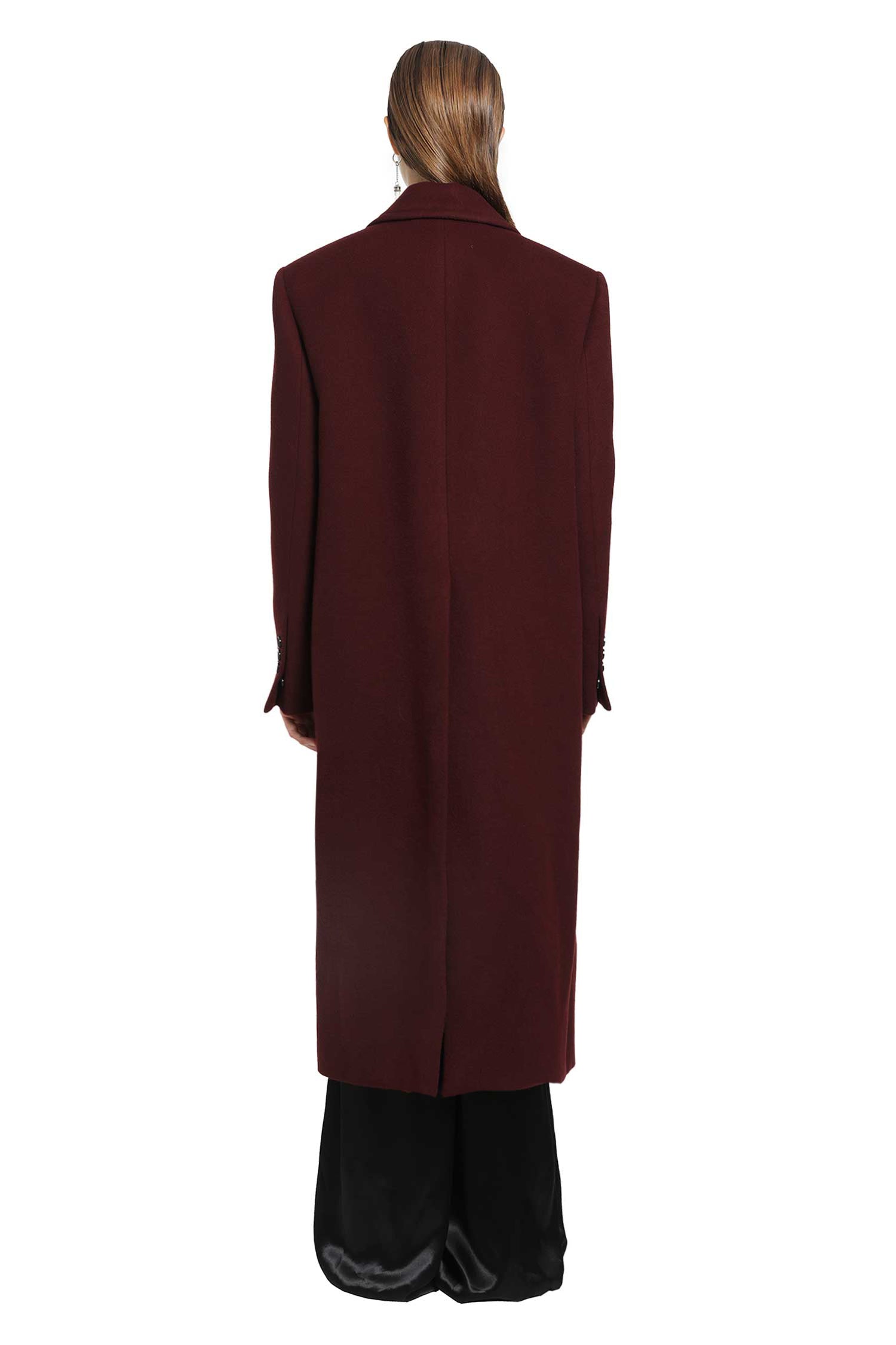 ANN DEMEULEMEESTER Aldina Beaver Wool Coat woman