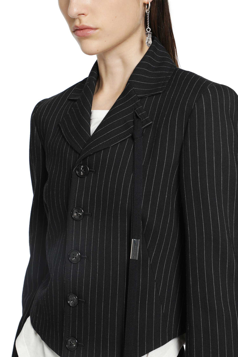 ANN DEMEULEMEESTER Manda Cropped Blazer woman