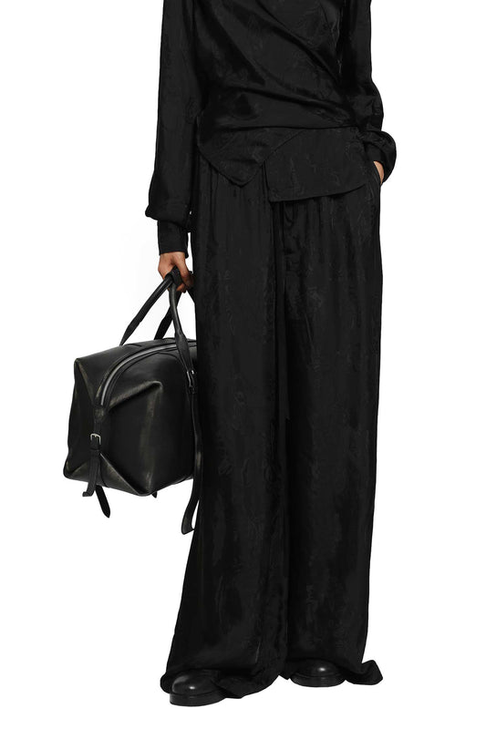 Nevi Lounge Pants in Paisley Satin