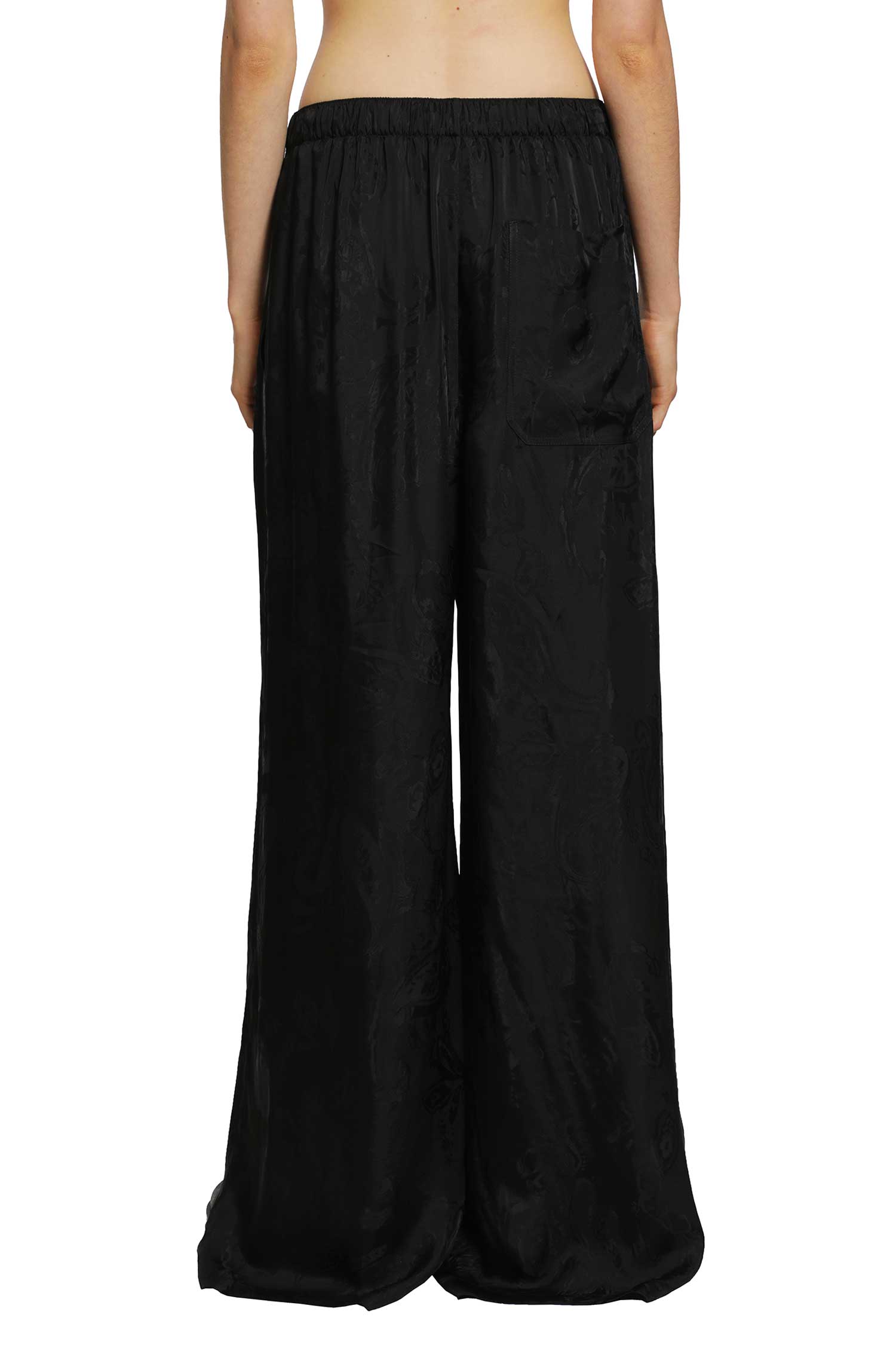 ANN DEMEULEMEESTER Nevi Lounge Pants in Paisley Satin woman