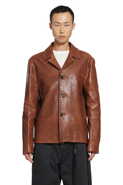 Pareli Leather Caban