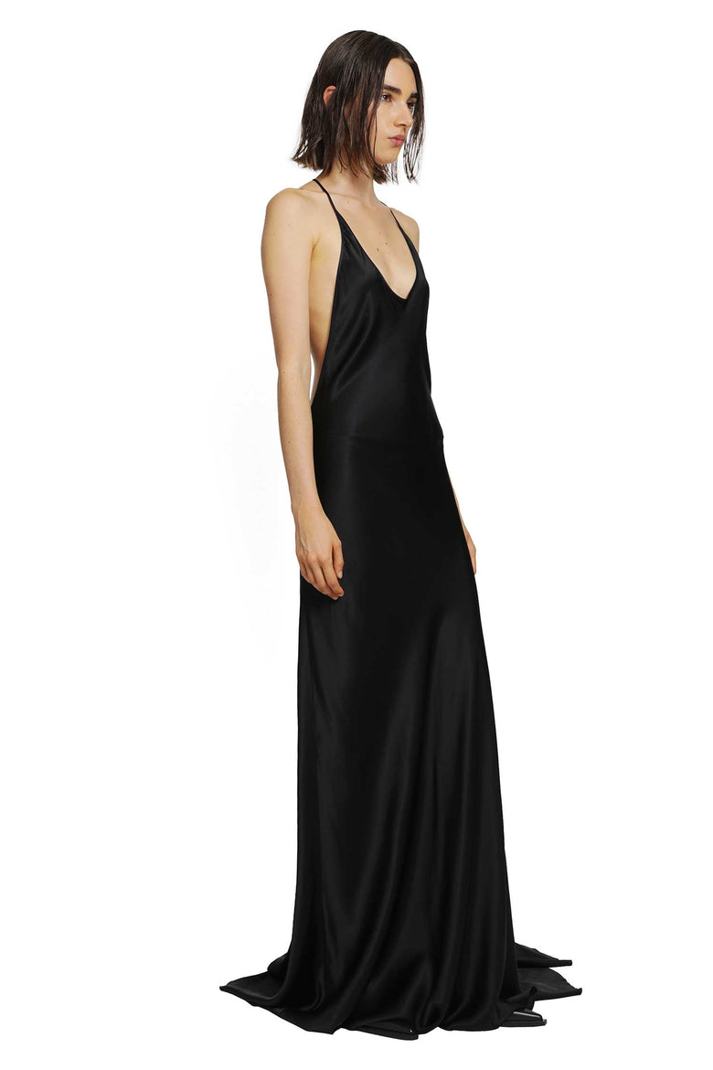 
              ANN DEMEULEMEESTER Eleonor X-Long Slip Dress woman
            