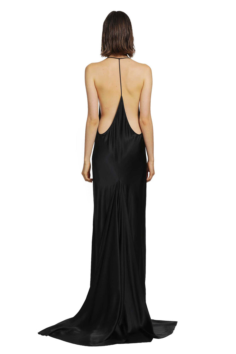 
              ANN DEMEULEMEESTER Eleonor X-Long Slip Dress woman
            