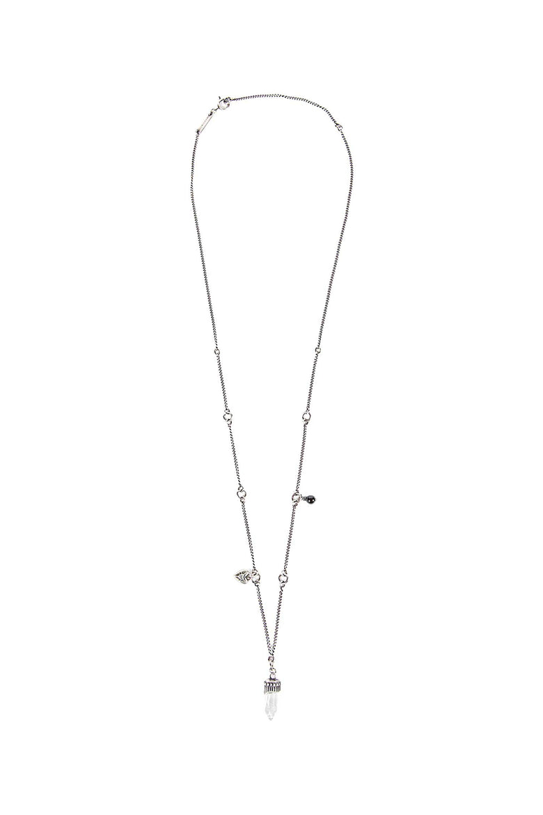ANN DEMEULEMEESTER Impi Necklace with Quartz woman