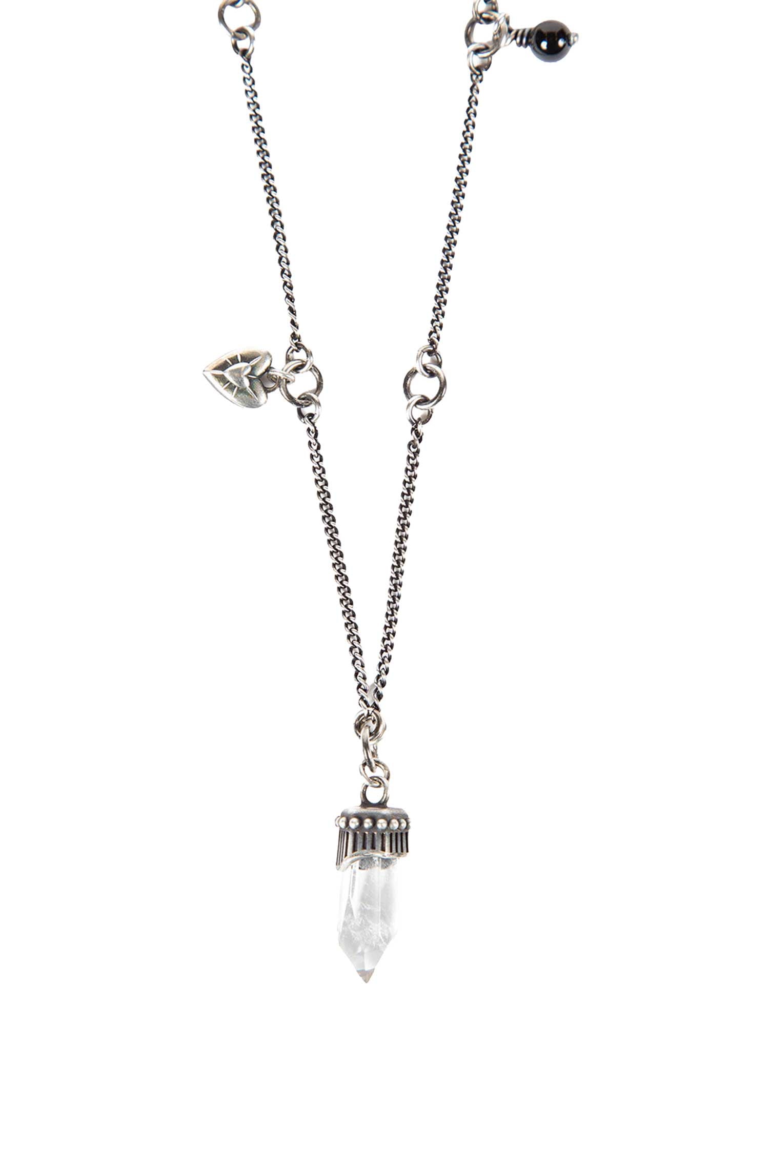 ANN DEMEULEMEESTER Impi Necklace with Quartz woman