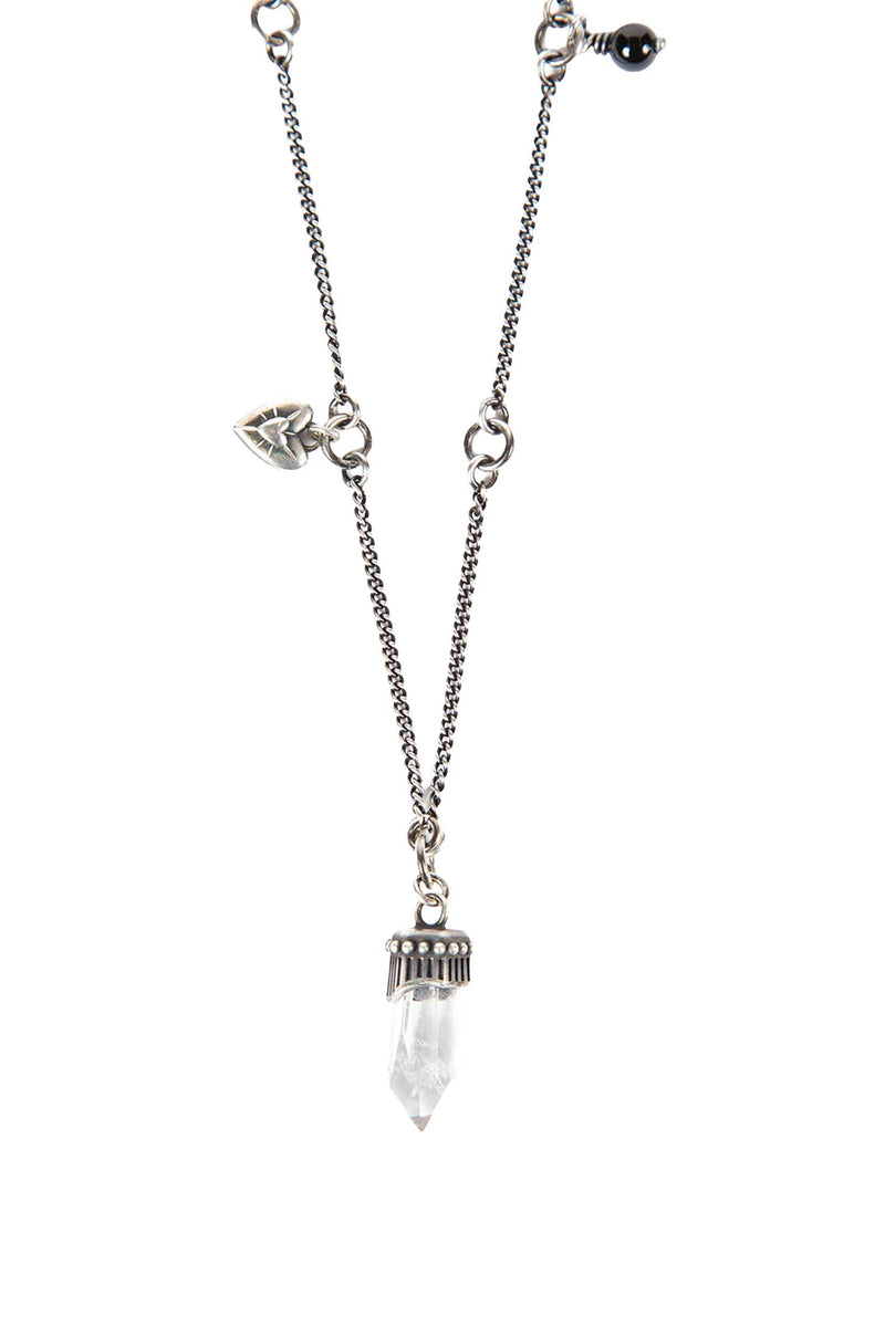 ANN DEMEULEMEESTER Impi Necklace with Quartz woman