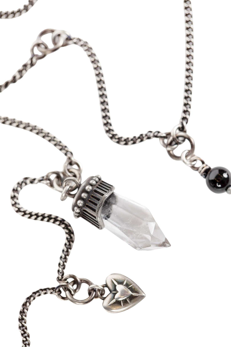 ANN DEMEULEMEESTER Impi Necklace with Quartz woman