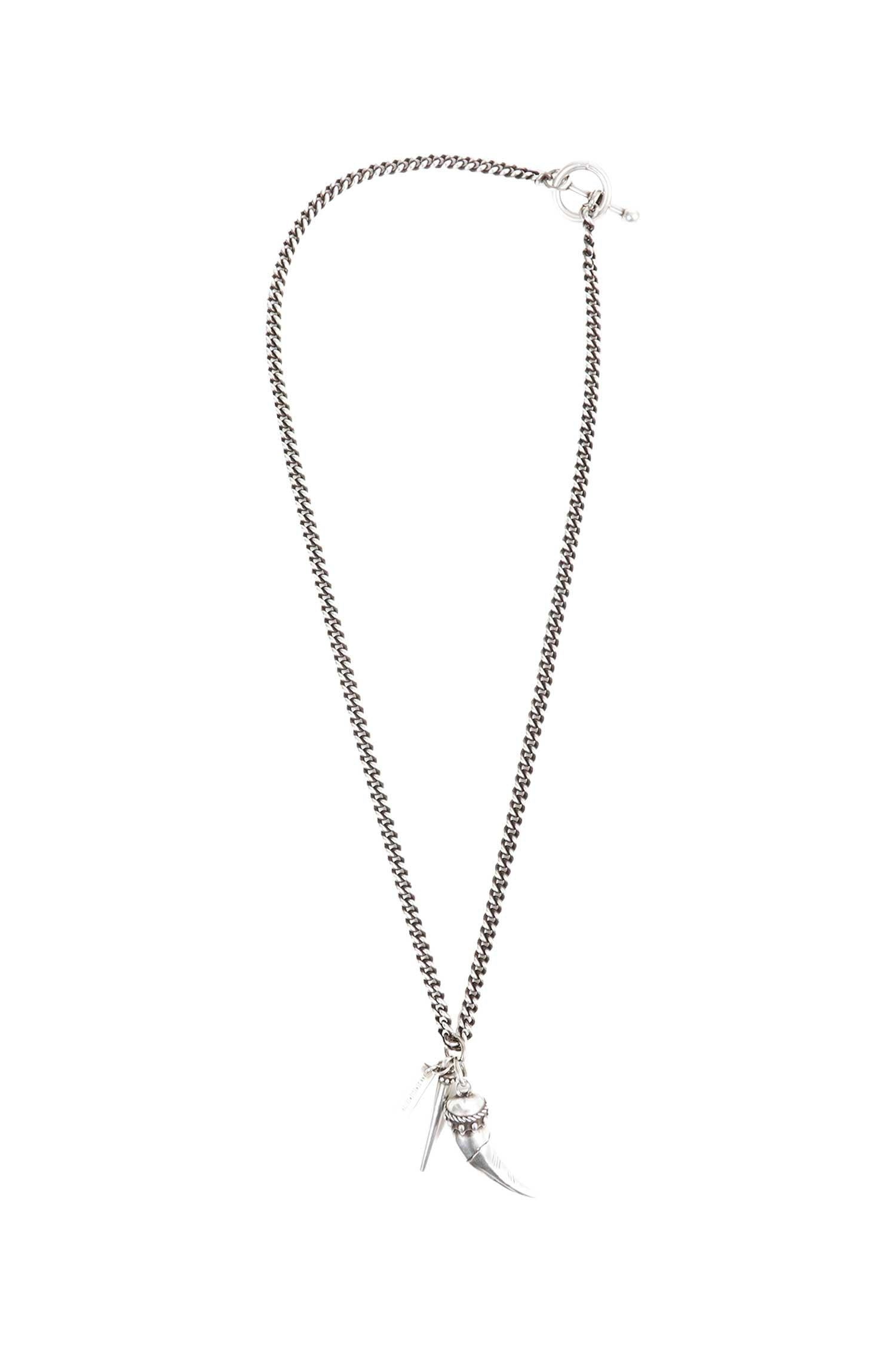 ANN DEMEULEMEESTER Mikke Chunky Necklace with Charms man