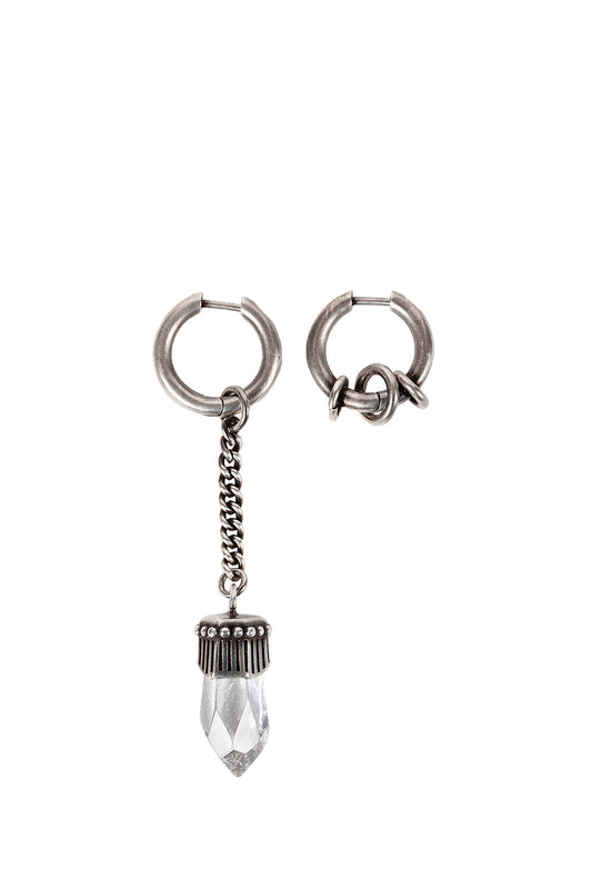Vira Earrings With Quartz