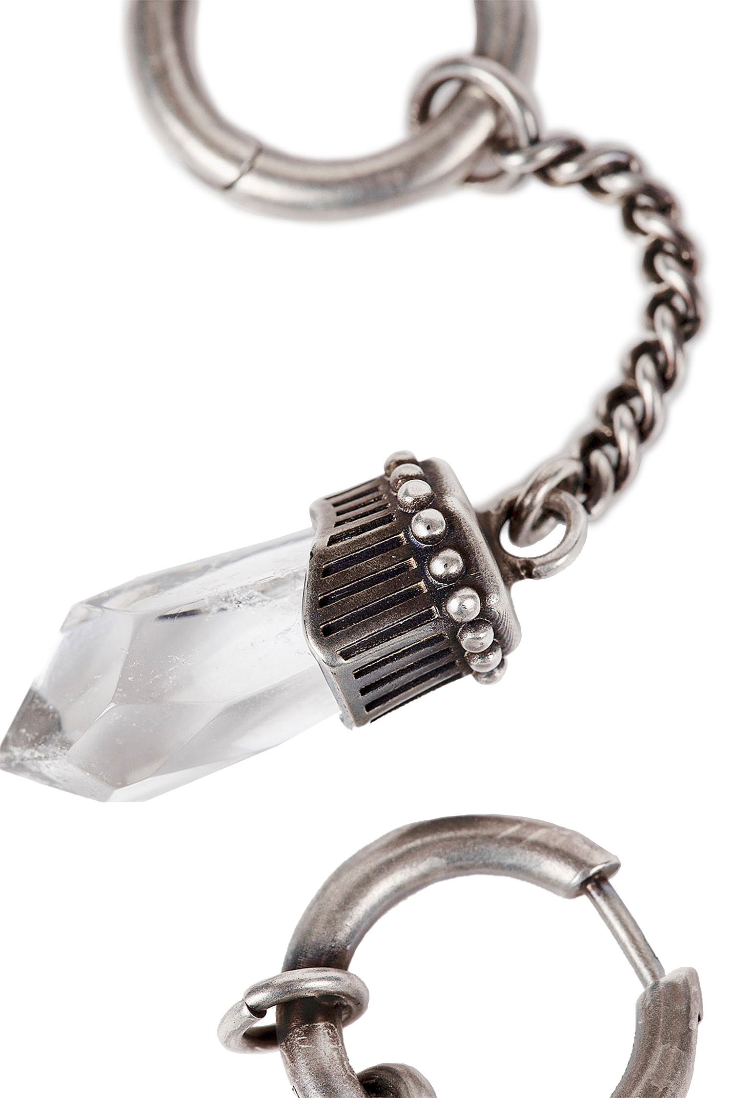 ANN DEMEULEMEESTER Vira Earrings With Quartz woman