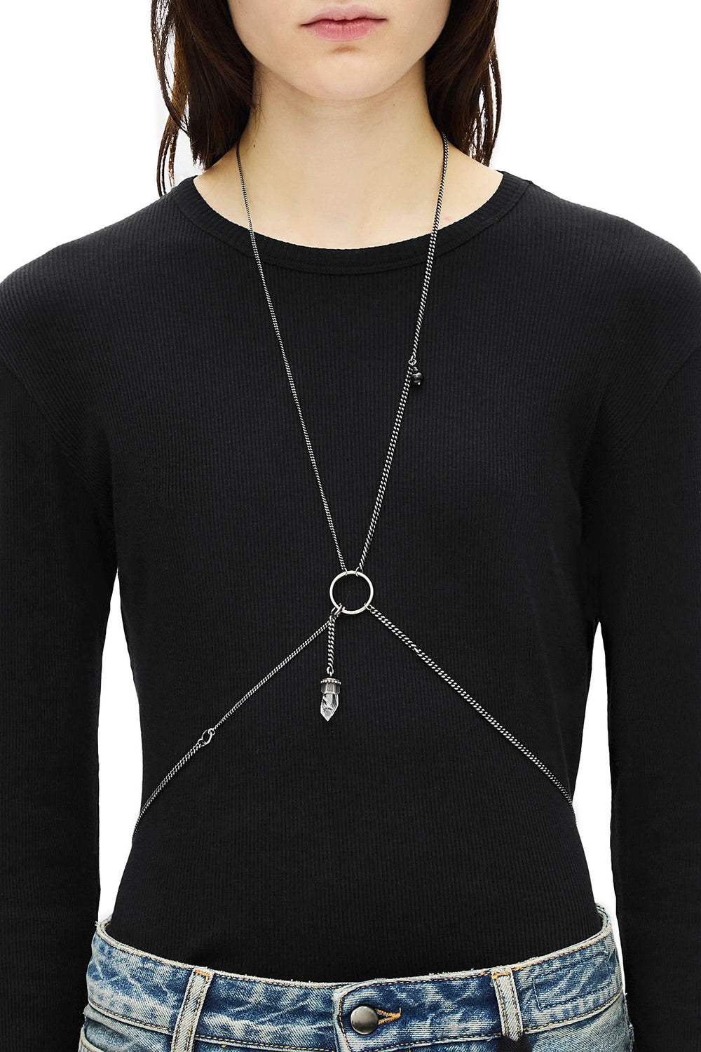 ANN DEMEULEMEESTER Adeline Body Chain Necklace woman
