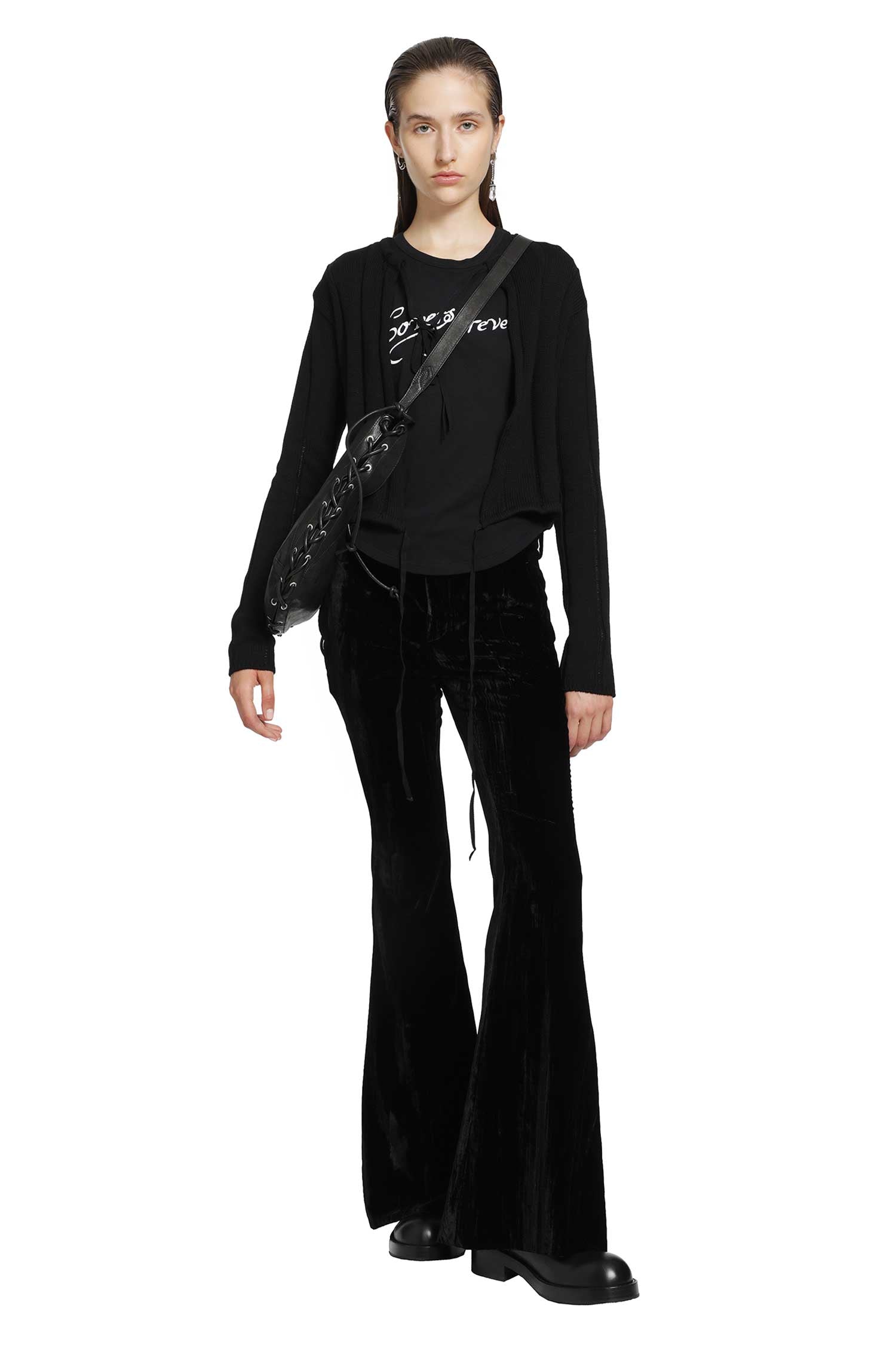 Jacklin Brushed Rib Cropped Cardigan