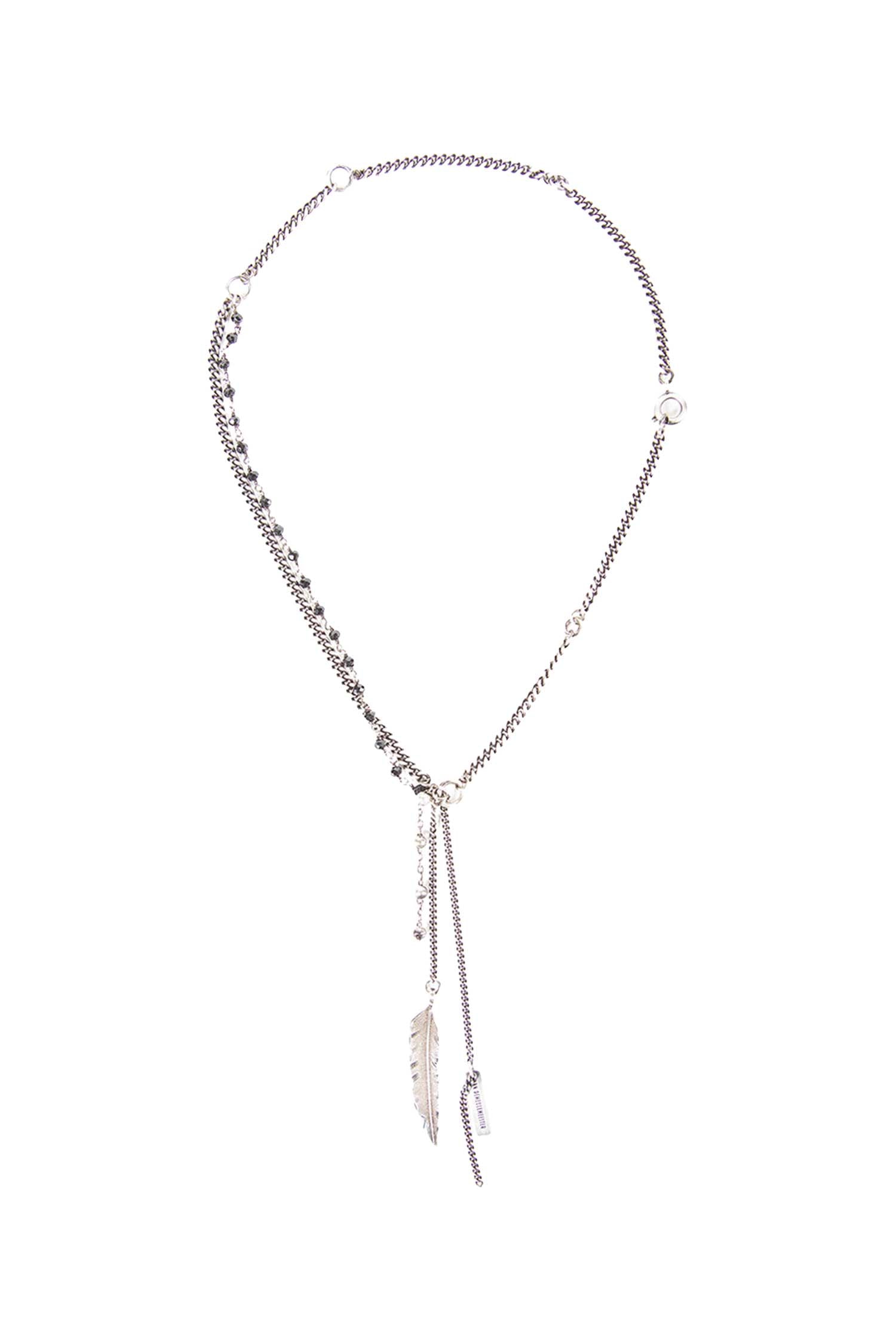 ANN DEMEULEMEESTER Maiko Feather Necklace woman