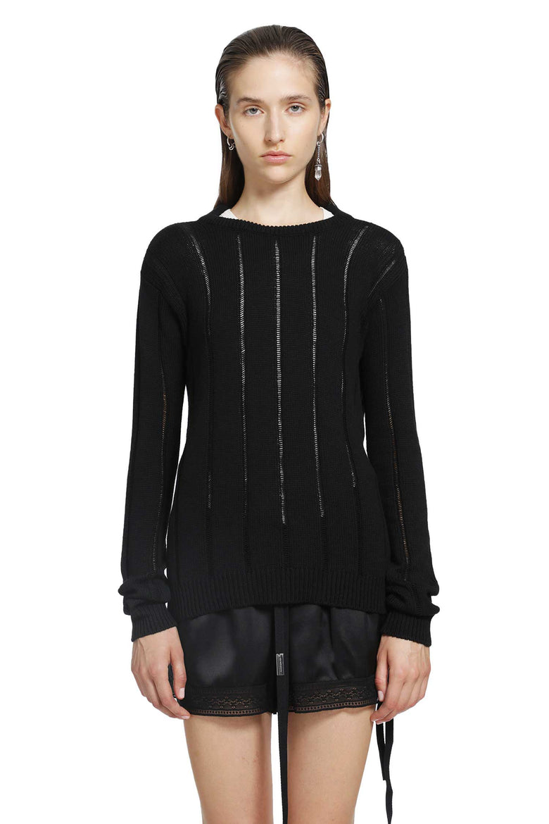 
              ANN DEMEULEMEESTER Nese Open Back Sweater woman
            