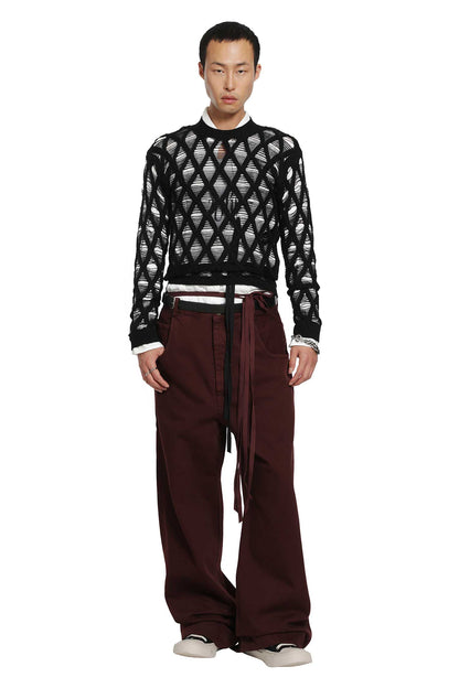 Carlos Diamond Stitch Sweater