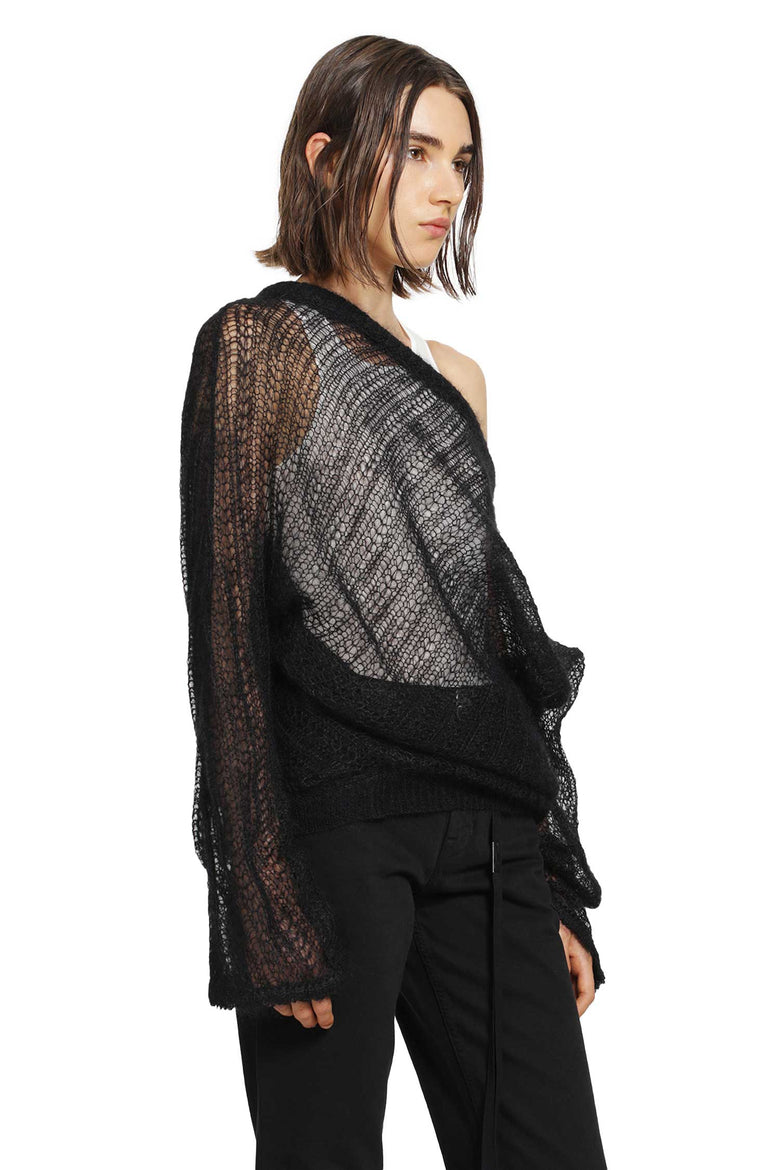 
              ANN DEMEULEMEESTER Christabel Drop Shoulder Sweater woman
            