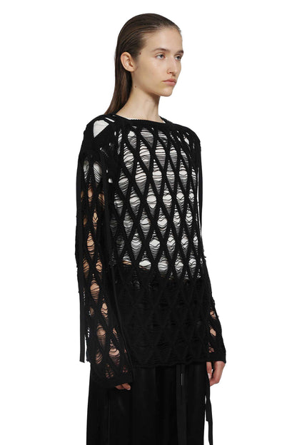 Izabel Diamond Stitch Sweater