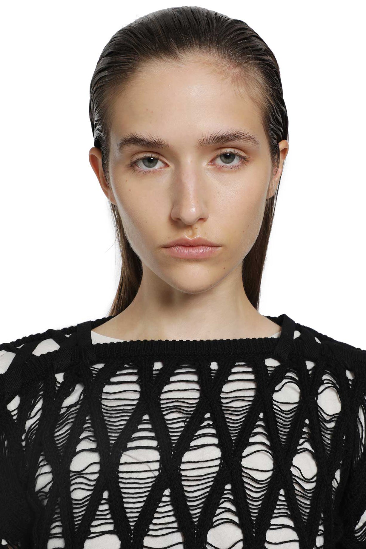 ANN DEMEULEMEESTER Izabel Diamond Stitch Sweater woman