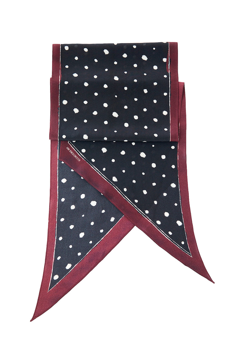 ANN DEMEULEMEESTER Ezo Foulard With Pois man