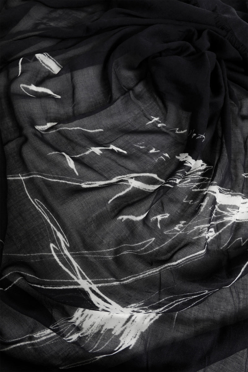 ANN DEMEULEMEESTER Vesta Square Scarf woman
