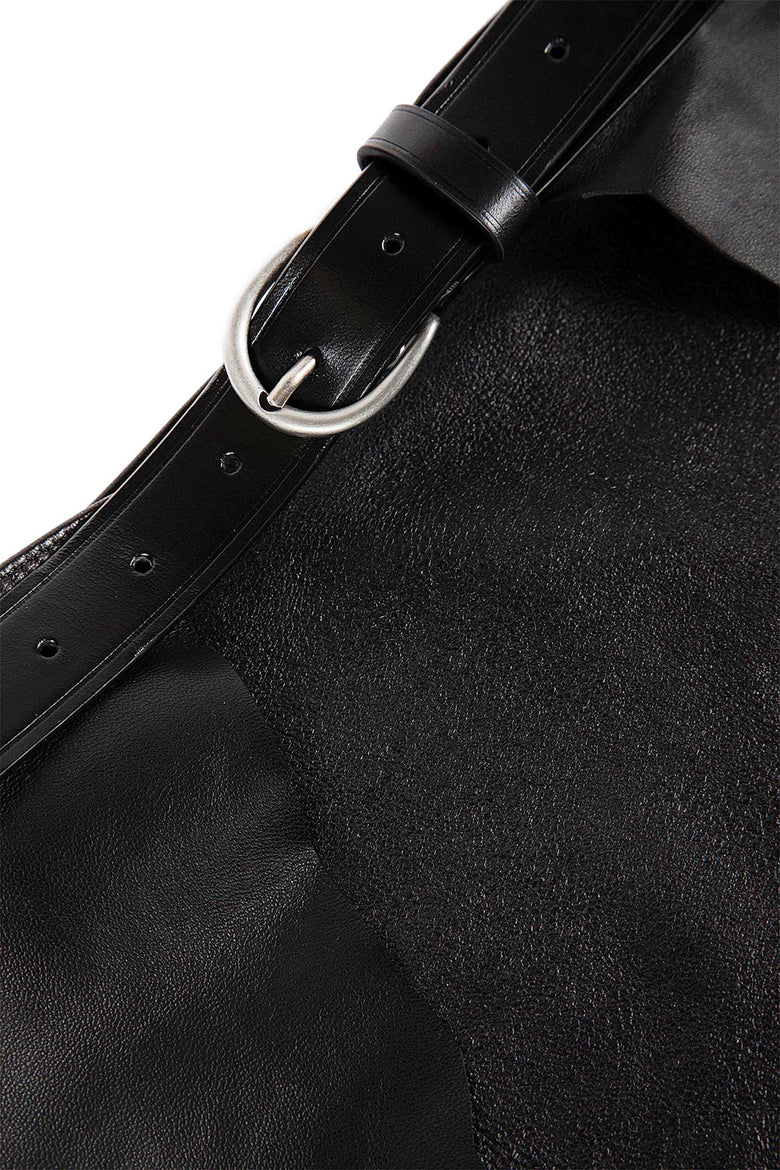 
              ANN DEMEULEMEESTER Romy Distressed Leather Belt woman
            