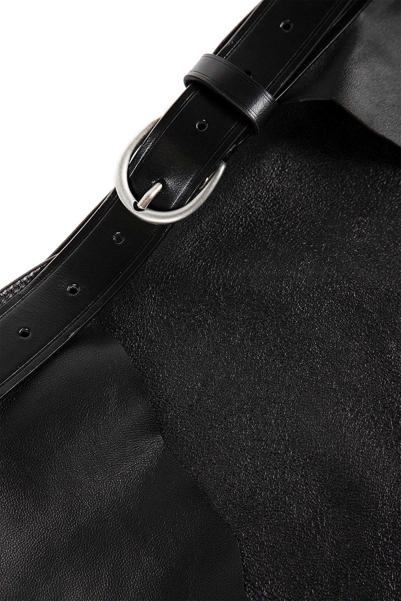 ANN DEMEULEMEESTER Romy Distressed Leather Belt woman