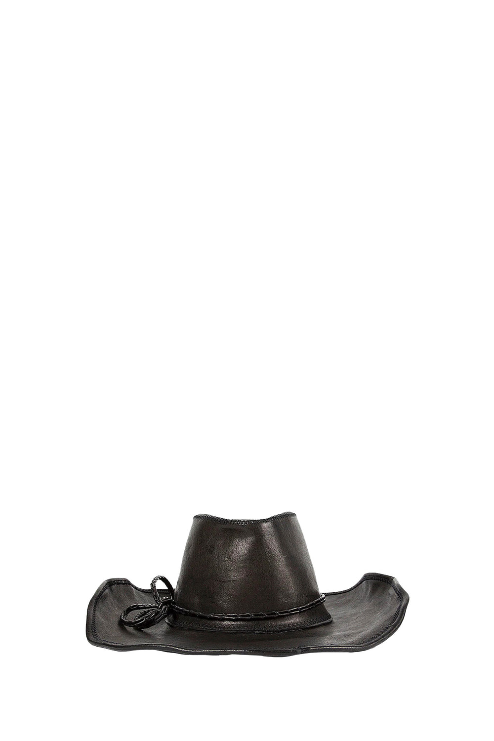 ANN DEMEULEMEESTER Joleik Leather Hat man